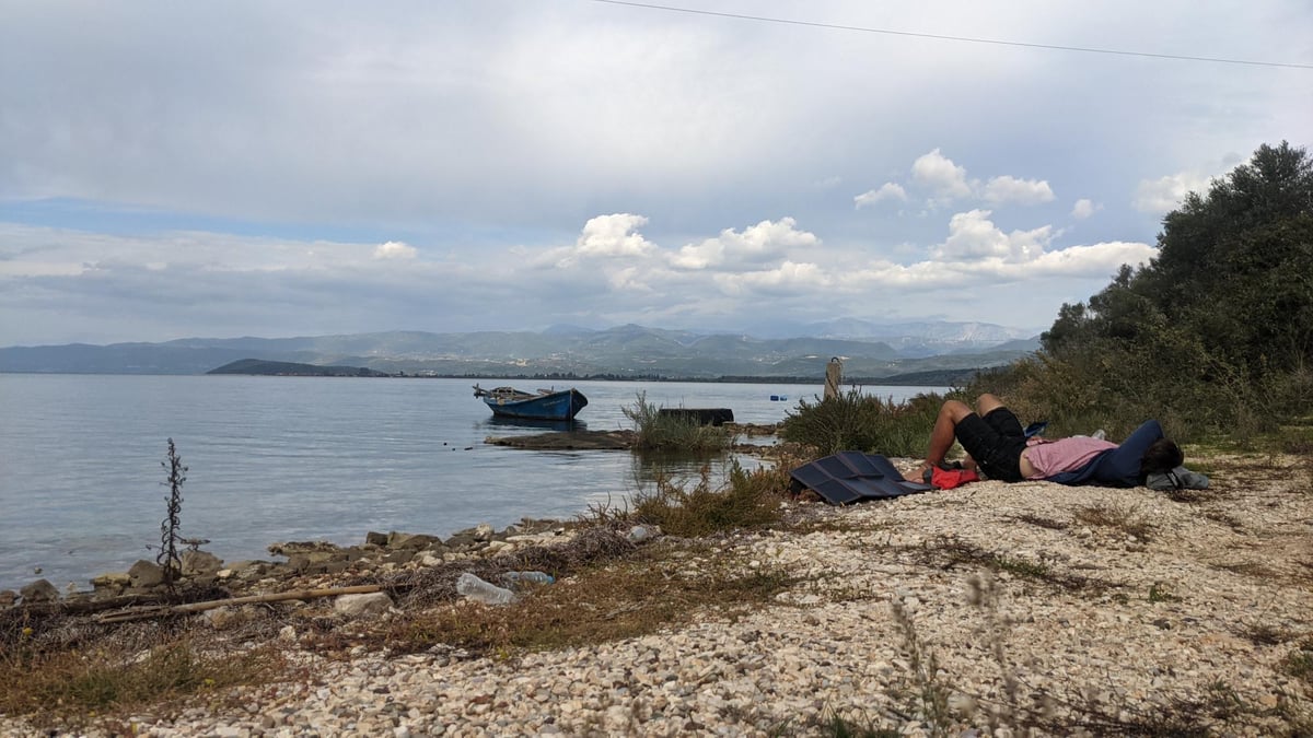 Lunch (And Nap) Stop, Greece