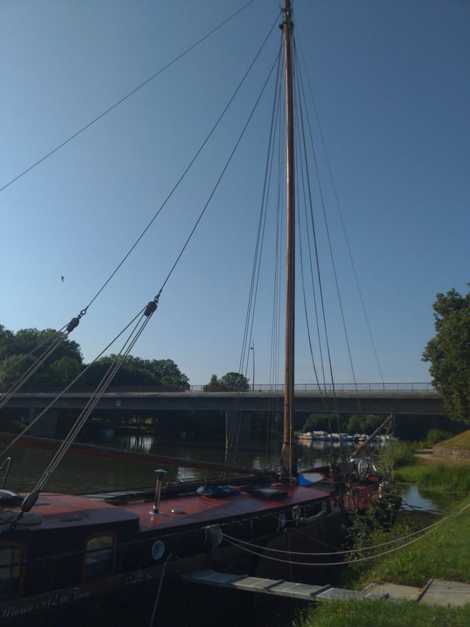 Sailing Barge, France