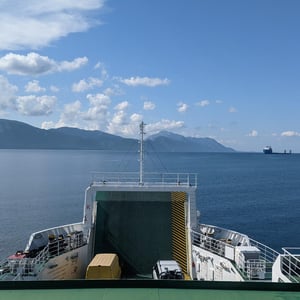 Ferry to Trpanj by Simon &amp;amp; Lucy