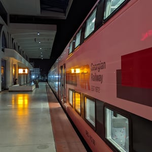 Train to Tbilisi by Simon &amp;amp; Lucy