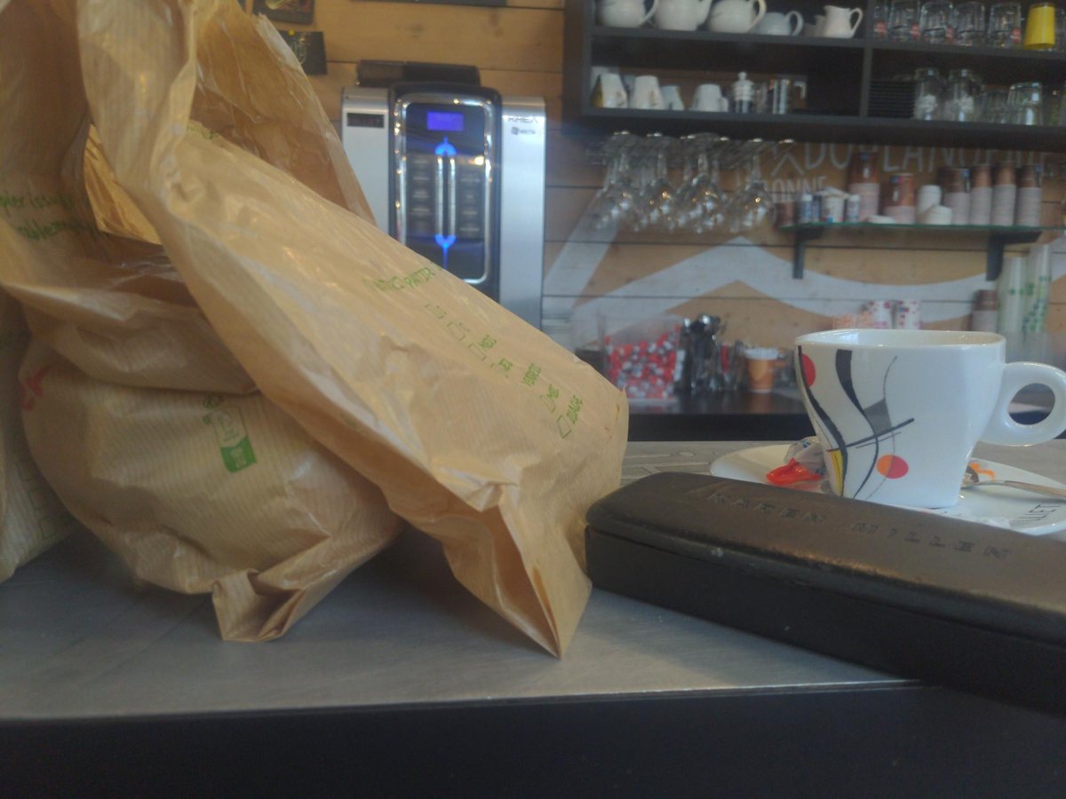 Kaffee und Einkaufen, Frankreich