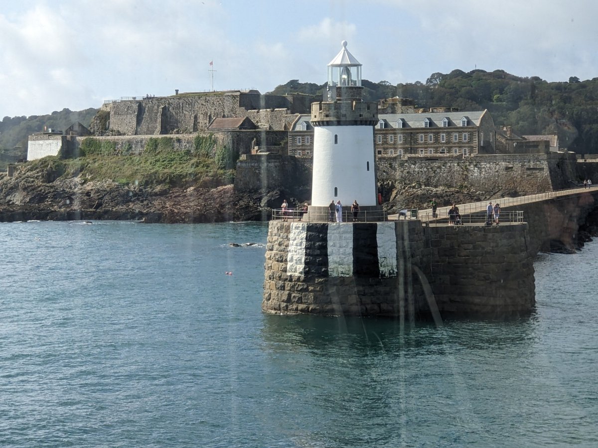 Ankunft in St. Peter Port, Guernsey