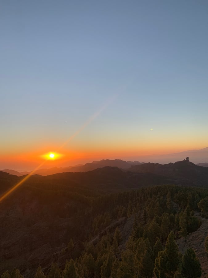 Mountains And Sunset, Spain
