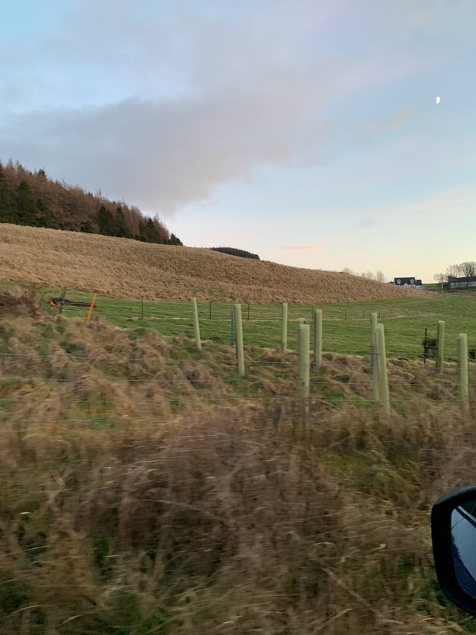 Blaize Starts Her Holidays, Scotland
