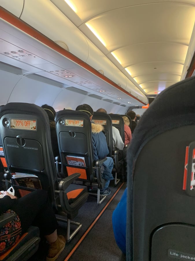 Gute Ankunft in Genf, Schweiz