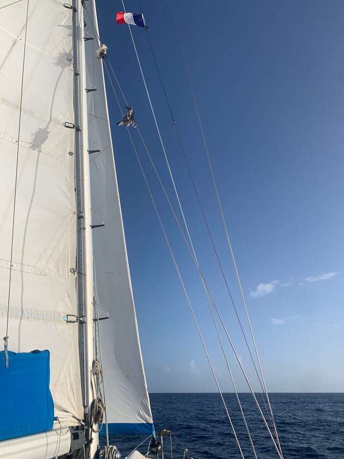 Con destino a Antigua, Guadalupe