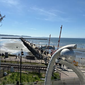 White Rock Pier by Geoffrey