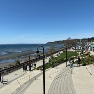 White Rock Pier by Geoffrey