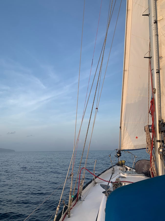 De nuevo rumbo al sur, Santa Lucía