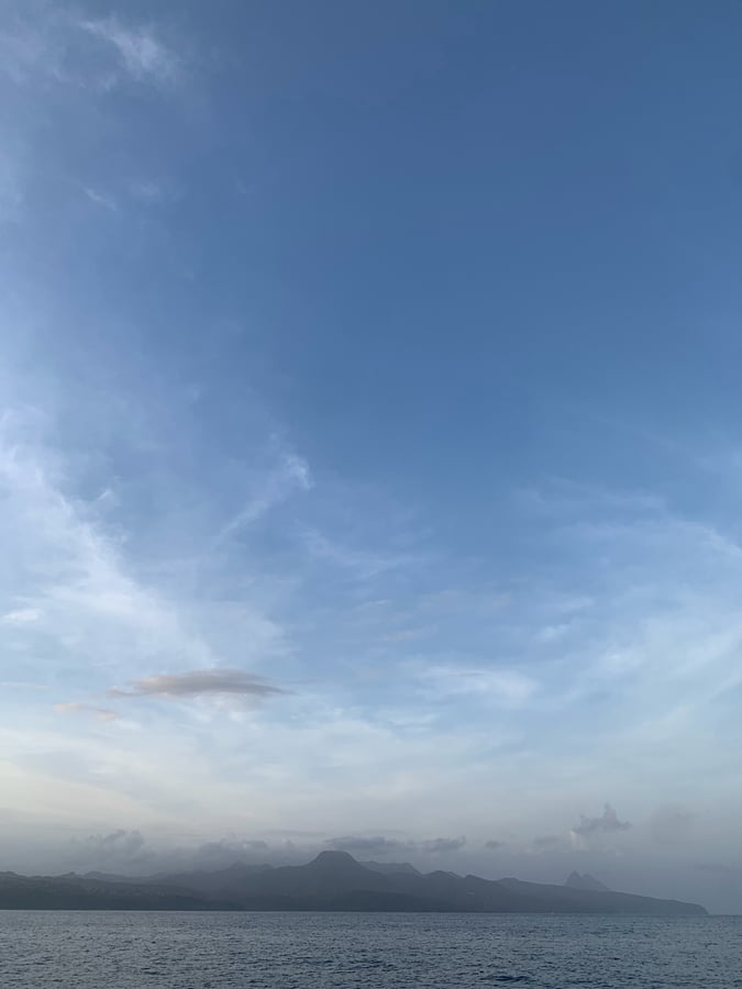 De nuevo rumbo al sur, Santa Lucía