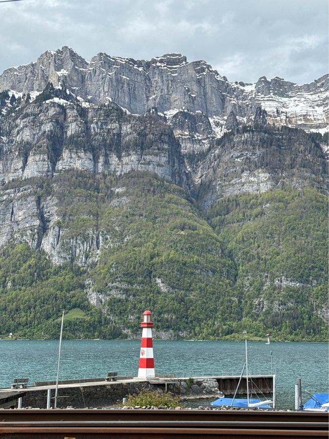 Near The End Of Walensee, Switzerland