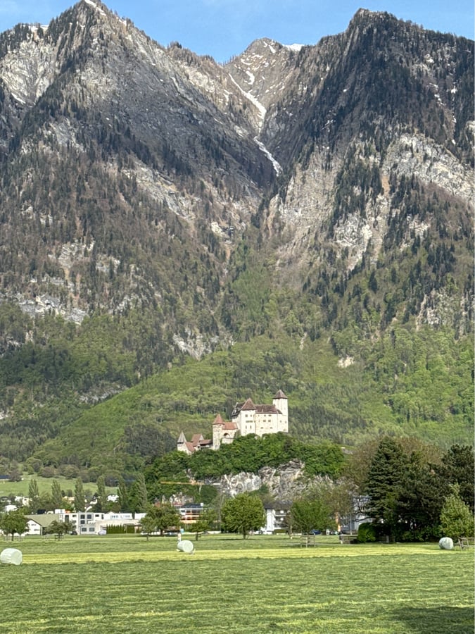 Liechtenstein Castle Two Sides, Liechtenstein