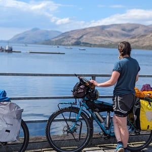 Crossing the Loch by Simon &amp;amp; Lucy