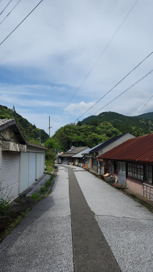 Village de montagne typique, Japon