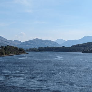 Connel Bridge and Falls of Lora by Simon &amp;amp; Lucy