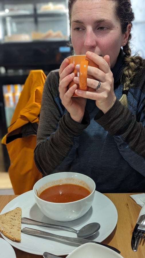 Breakfast In Tarbert, Scotland