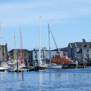 Stornoway Harbour by Simon &amp;amp; Lucy