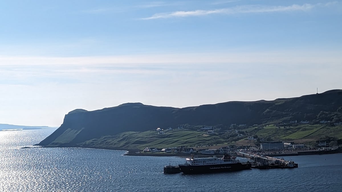 Da Uig a Portree, Scozia
