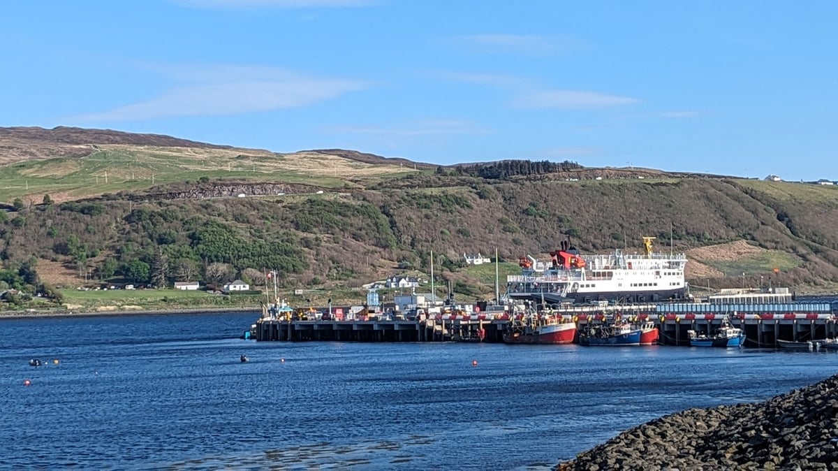 Da Uig a Portree, Scozia