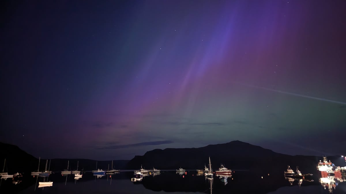 Aurora boreale, Scozia