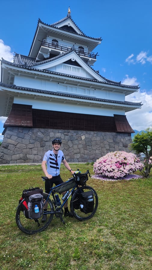 Castello di Kaminoyama, Giappone