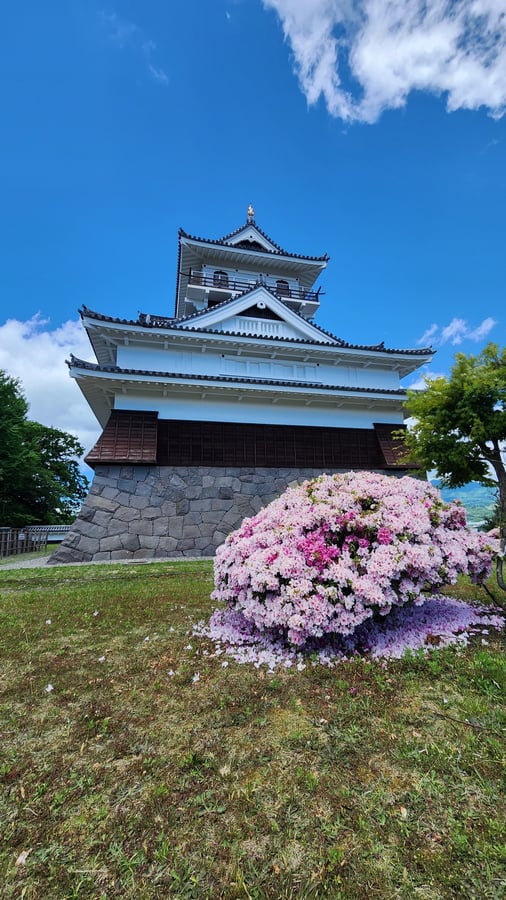Castello di Kaminoyama, Giappone