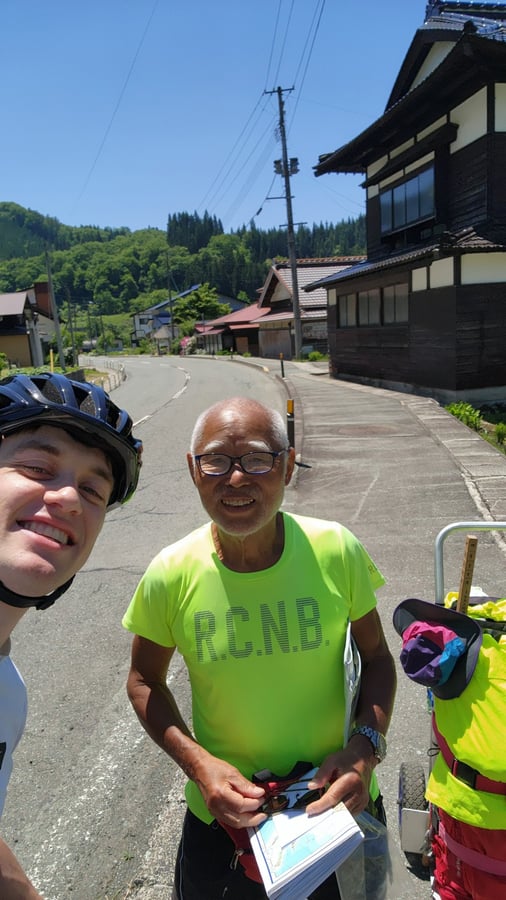 Leyenda del senderismo, Japón