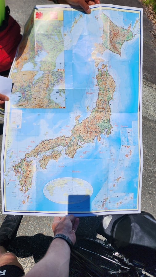 Leyenda del senderismo, Japón