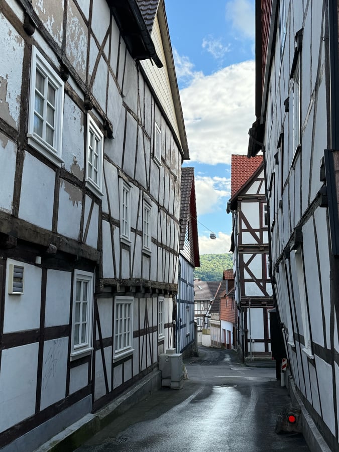 29 de mayo Parada en Bad Sooden-Allendorf, Alemania