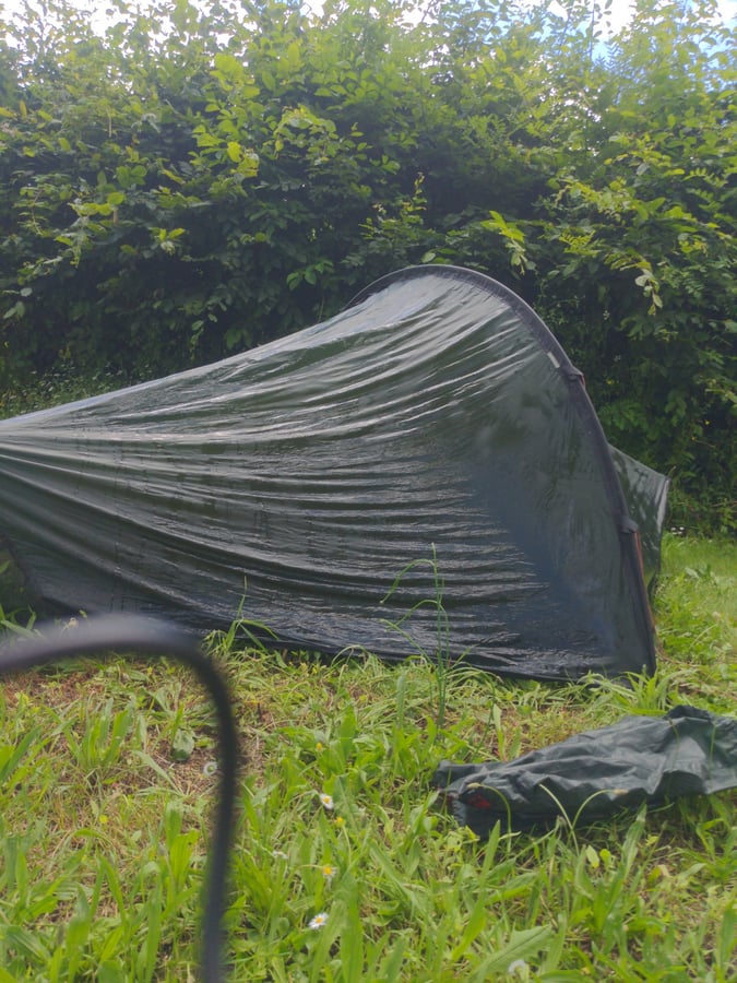 Washing + Waterproofing Tent!, France