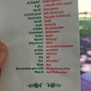 Bayrisch für Anfänger by Miriam