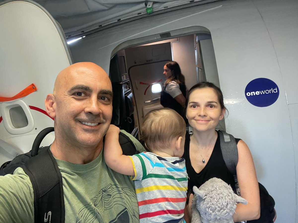 Flug nach Dallas am 8. Mai – Lucas erster Flug!, Costa Rica