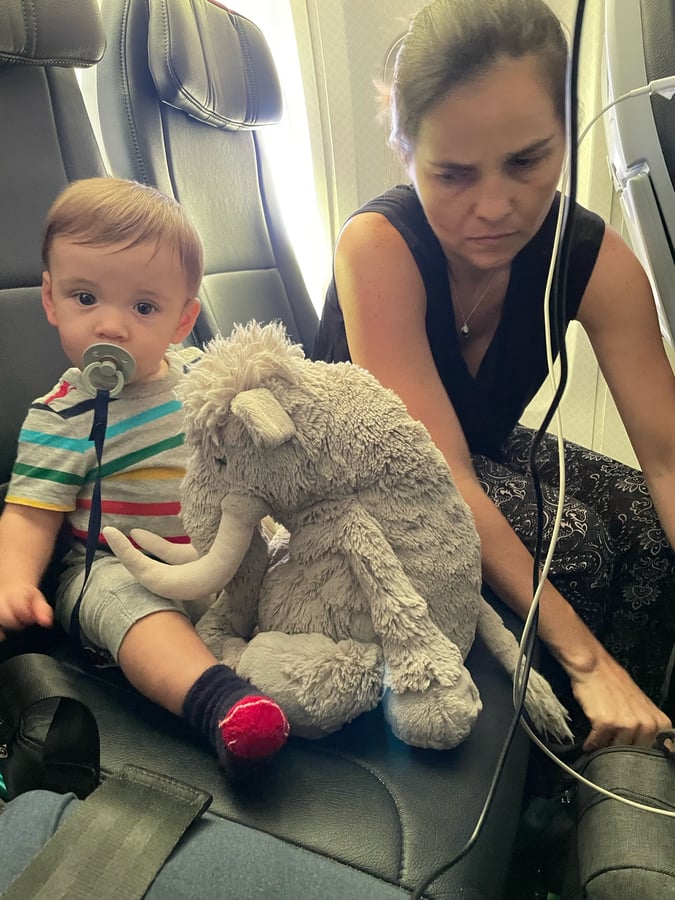 Flug nach Dallas am 8. Mai – Lucas erster Flug!, Costa Rica