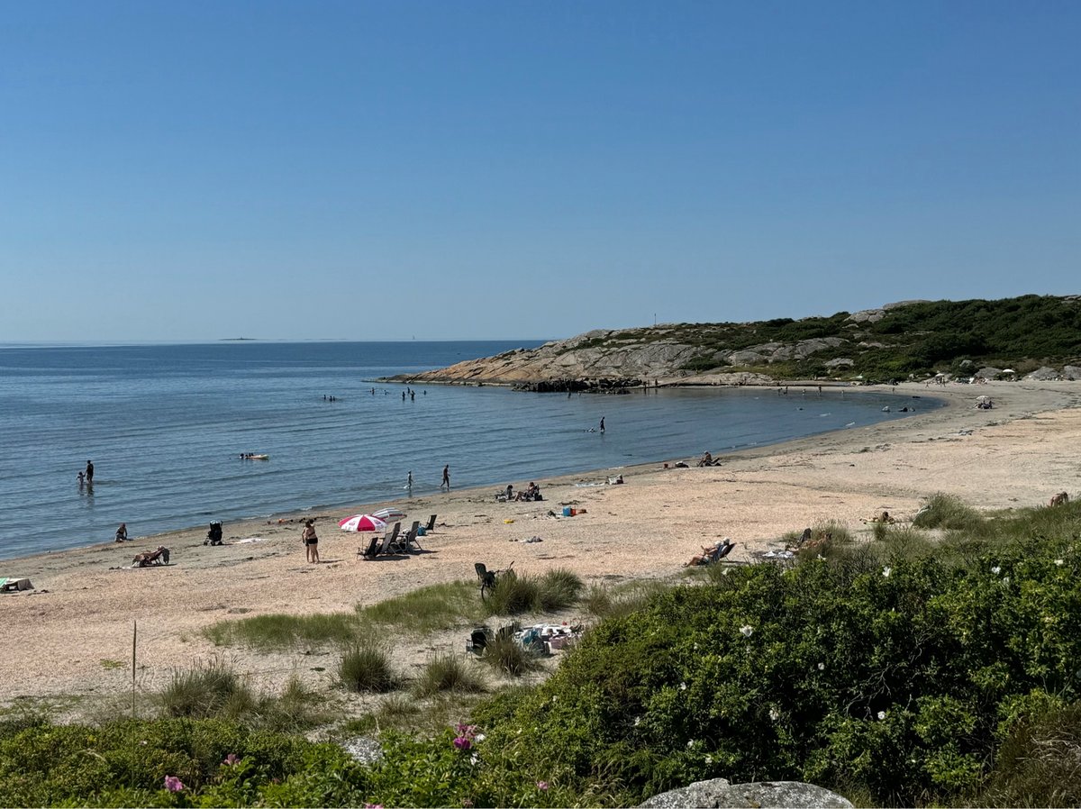 Due spiagge a Ugglarp, Svezia