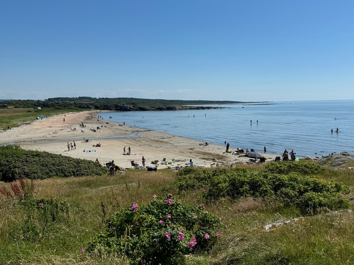 Due spiagge a Ugglarp, Svezia