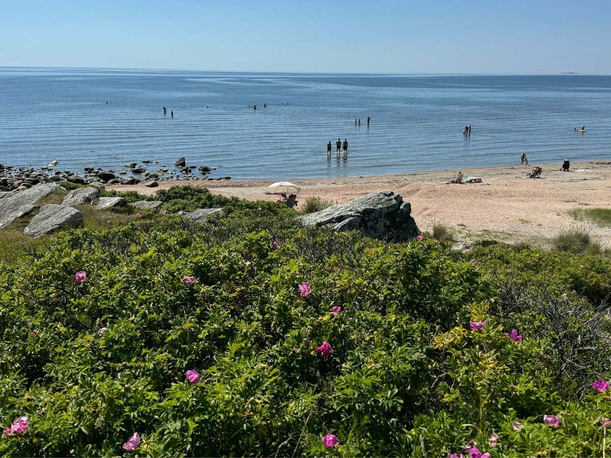 Due spiagge a Ugglarp, Svezia
