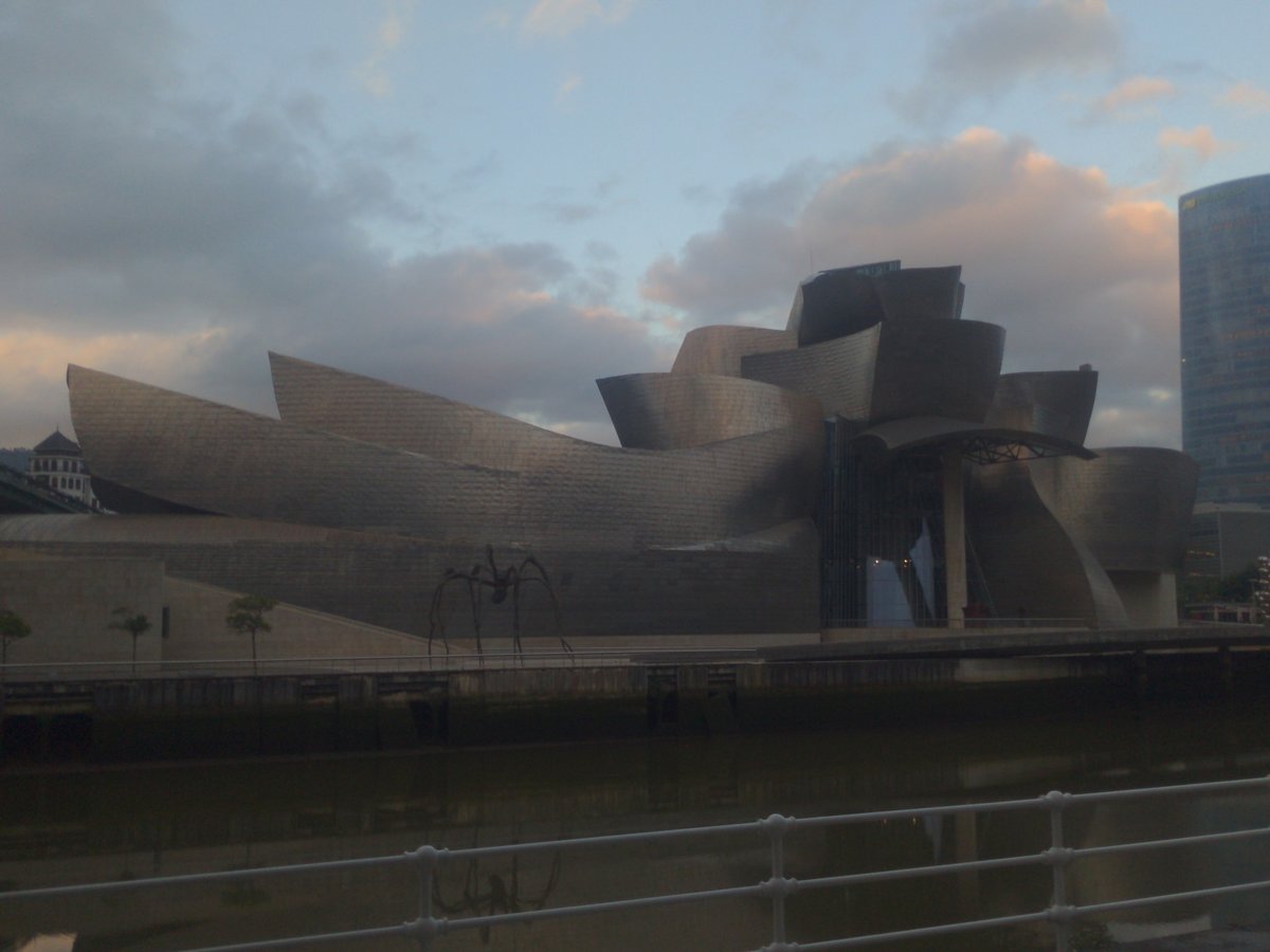 Leaving Bilbao, Spain