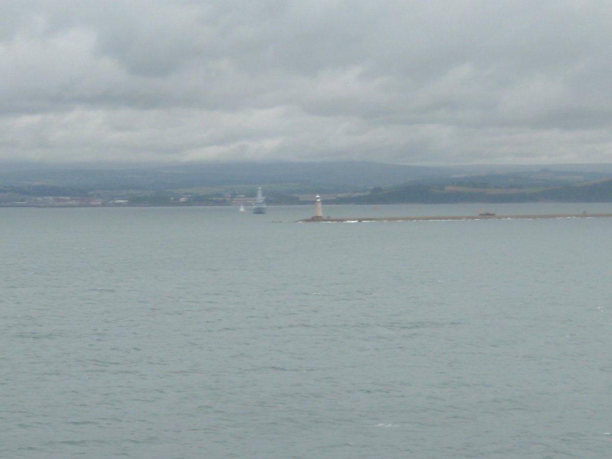 Arriving Plymouth Sound, England