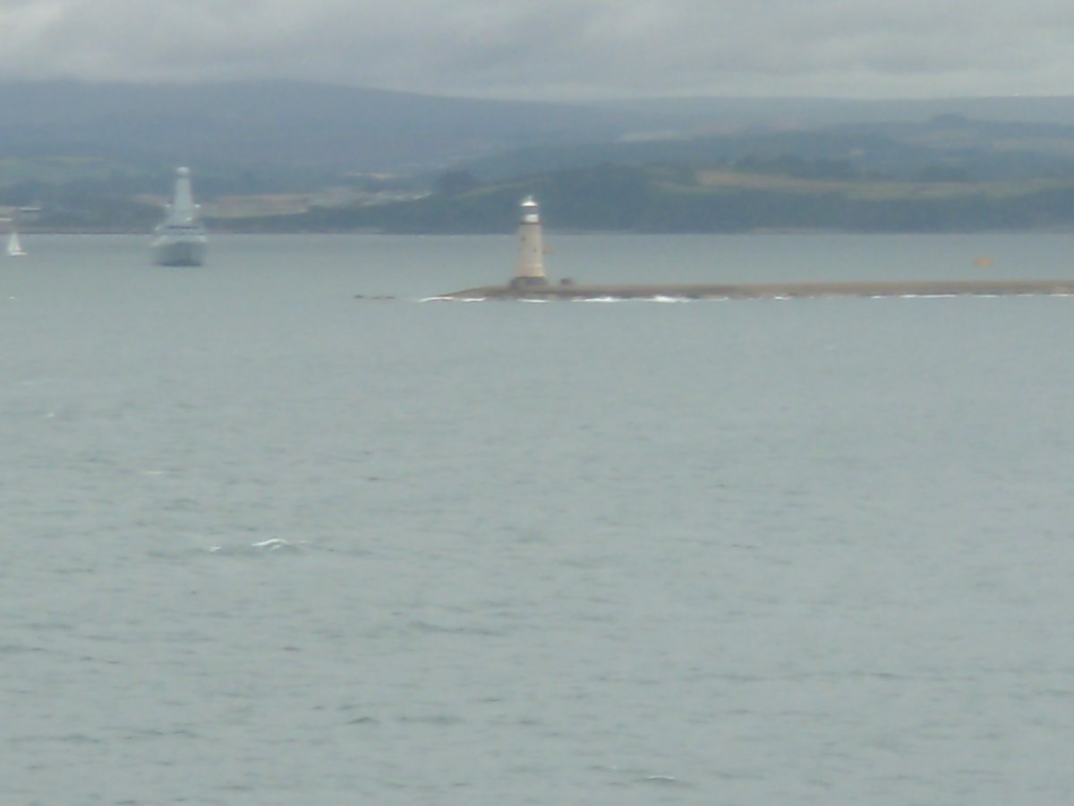 Arriving Plymouth Sound, England