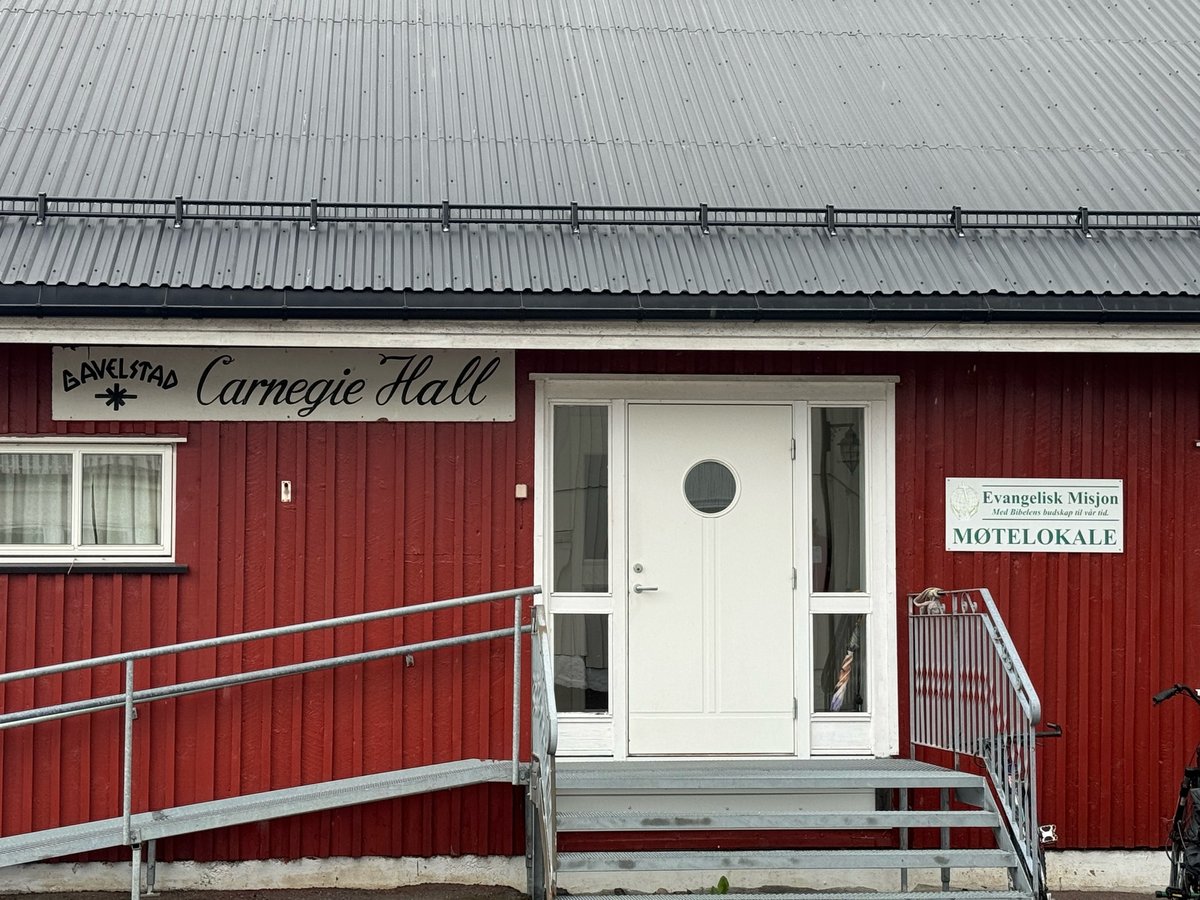 Ich bin froh, gestern Abend noch eine Unterkunft gefunden zu haben., Norwegen