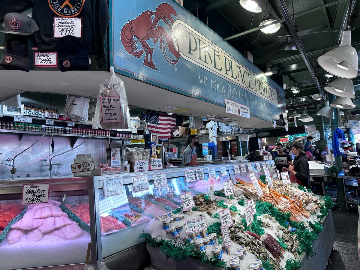 Pike Market, Seattle 26 July, United States