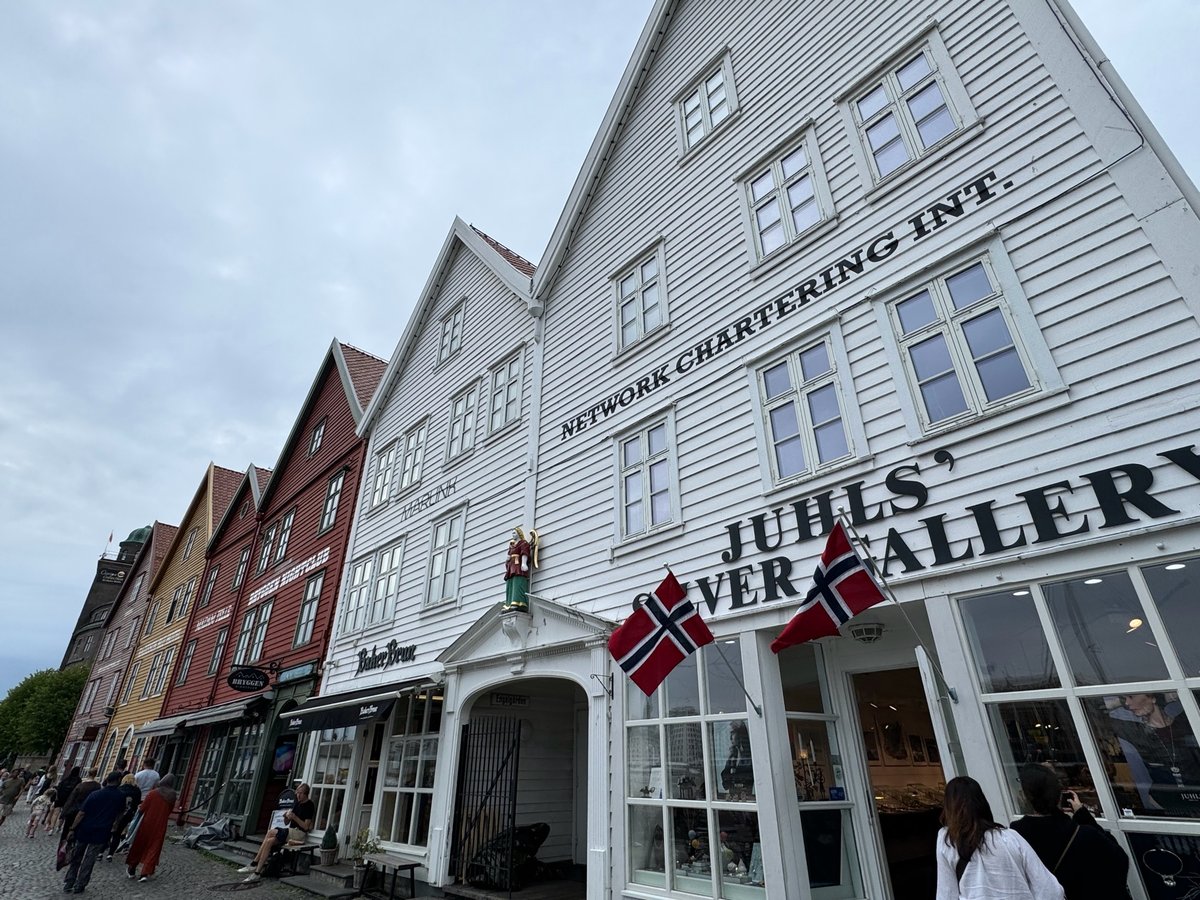 Arrived Bergen, Norway