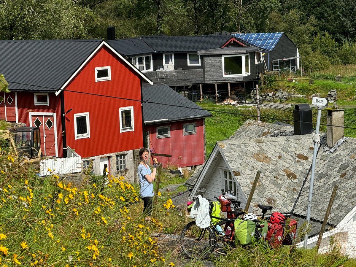 Lunch Break After 40 Hilly Km, Norway