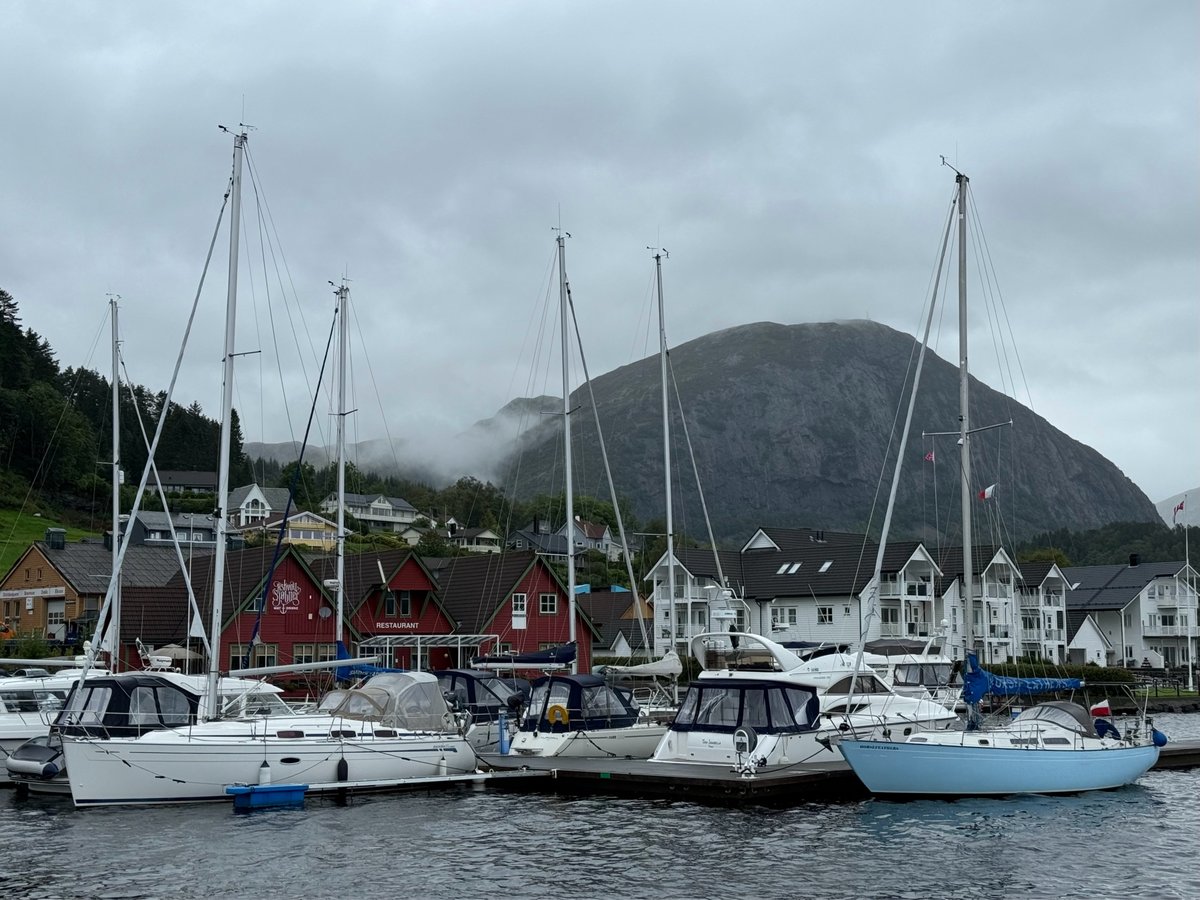 Askvoll In The Rain, Norway