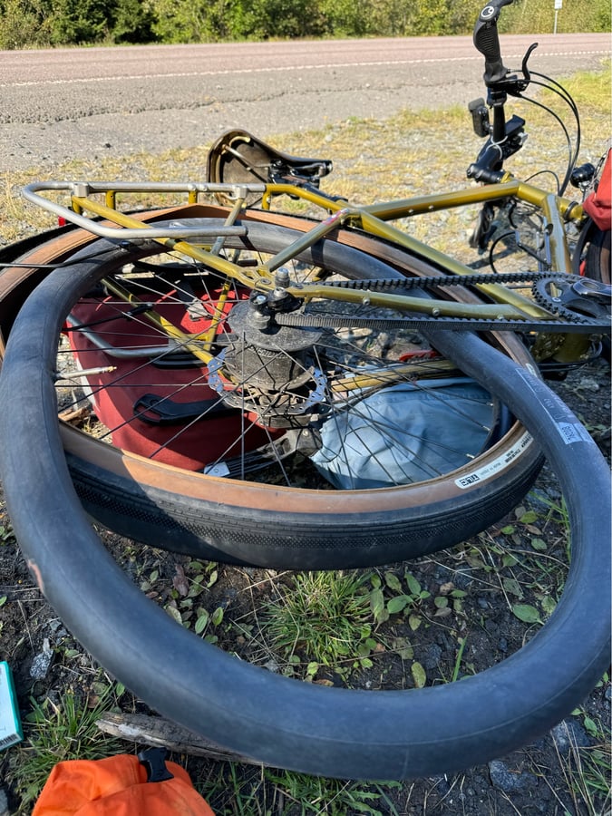 Puncture Number 3 !, Norway