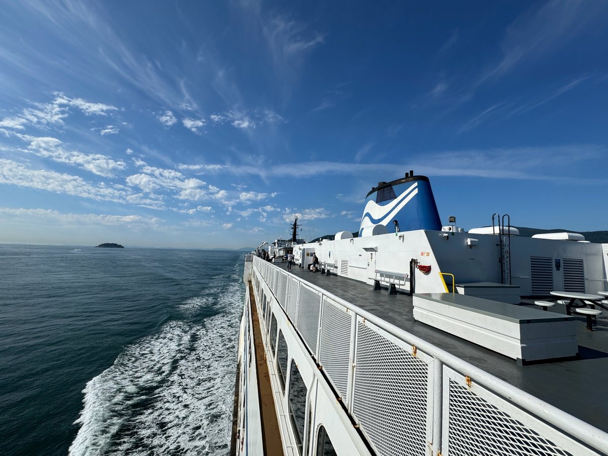 Catching The Morning Ferry, Canada