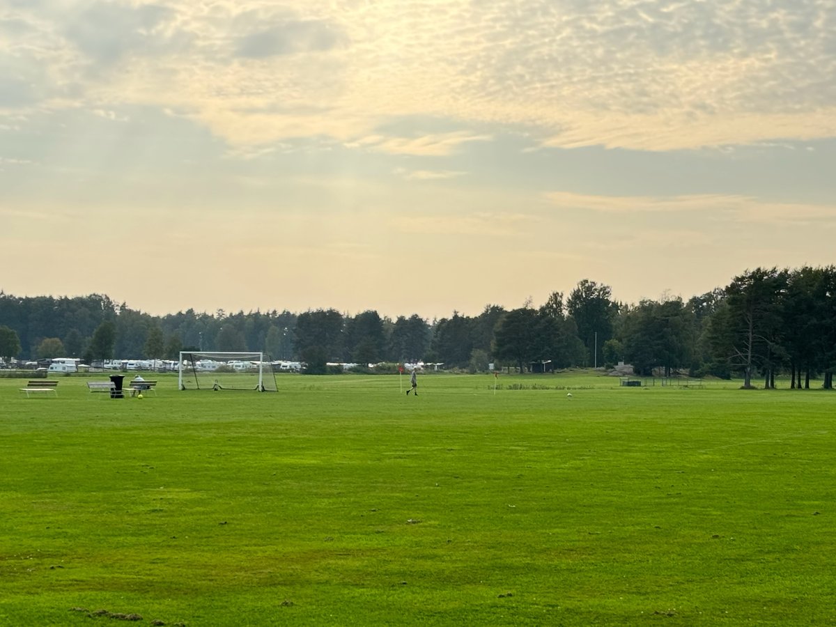 Immense parc aux abords de Karlstad, Suède