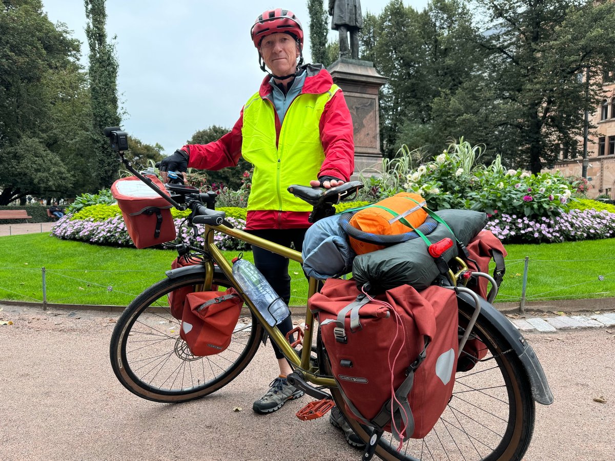 Ankunft in Helsinki, Finnland
