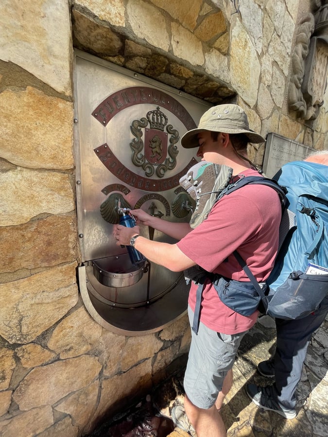 Wine Fountain, Spain