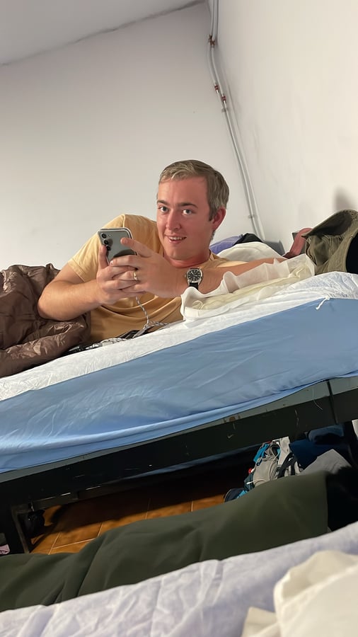 Absolute Snoring Chaos In The Albergue, Spain
